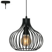 Freelight Aglio H7841Z hanglamp zwart 