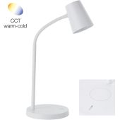 Tafellamp Illa wit 26cm