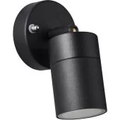 Brilliant Jandy 90965A06 mat zwart kantelbaar buiten spotje