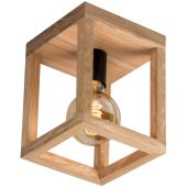 Spotlight Kago 9154174 eikenhouten plafondlamp