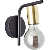 Brilliant Kerry 99840/72 wandlamp messing