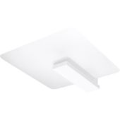 Sollux Lappo SL.1093 houten plafondlamp met mat glas