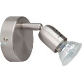 Brilliant Loona G28810/13 wandspot nikkel