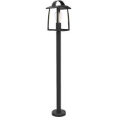Lutec Kelsey 7273605012 mat zwarte paallamp
