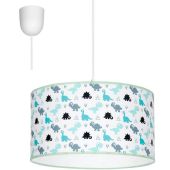 Hanglamp Dino blauw 30cm