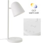 Bureaulamp Neda wit 41cm