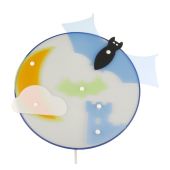 Niermann Vleermuis 40685 wandlamp multicolor 25cm
