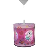 Niermann Paw Petrol 118 roze hanglamp