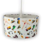 Niermann Bouwplaats 1004 hanglamp met bouwmachines