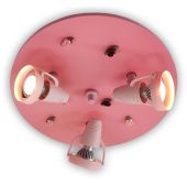 Niermann 6021 roze spot met roosjes