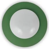 Niermann Saturnus 6505 salie groene plafondlamp