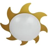 Niermann Saturnus 6509 goudkleurige plafondlamp