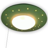 Niermann Sterrenlicht 6005 groene plafondlamp met 20 leds