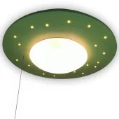 Niermann Sterrenlicht 6005 groene plafondlamp met 20 leds