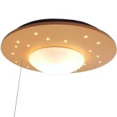 Niermann Sterrenlicht 7008 gele plafondlamp met 20 leds