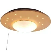 Niermann Sterrenlicht 7008 gele plafondlamp met 20 leds