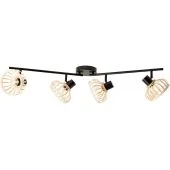Brilliant Norah 99740/76 bamboe spotjes