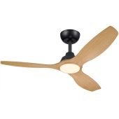 Plafondventilator Olas hout 132cm