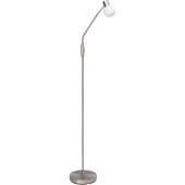 Brilliant Philo G16358/13 vloerlamp nikkel