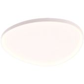 Freelight Organico PL3033W witte driehoekige plafonniere met ronde hoeken