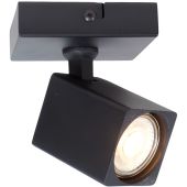 Freelight Quadro Pl3301Z zwarte spot van metaal