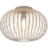Freelight Aglio PL7840C creme kleurige plafonniere van dunne reepjes metaal