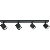 Freelight Quadro PL3341Z zwarte plafondlamp