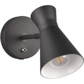Trio Enzo R20781732 mat zwarte wandspot