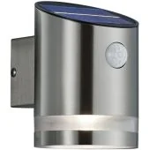 Sensorlamp Salta Solar staal 13cm