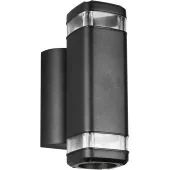 Reality Barcelos R26446232 zwarte up down light voor buiten