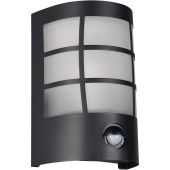 Reality Sintra R26459132 zwarte buitenlamp met bewegingsmelder