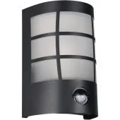 Reality Sintra R26459132 zwarte buitenlamp met bewegingsmelder