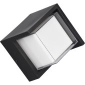 Trio Puno R27026132 mat zwarte buitenwandlamp