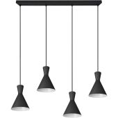Trio Enzo R30784032 mat zwarte hanglamp