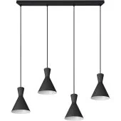 Trio Enzo R30784032 mat zwarte hanglamp