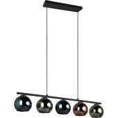 Trio Sheldon R31305017 multicolor glazen hanglamp
