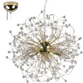 Trio Gloria R31315003 goud kleurige hanglamp