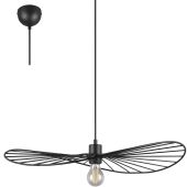 Trio Chapeau R31451032 zwart draadstalen hanglamp