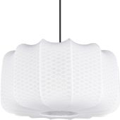 Casalum Madeline R31971901 hanglamp van wit textiel