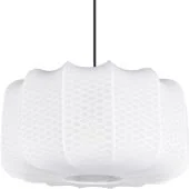 Casalum Madeline R31971901 hanglamp van wit textiel