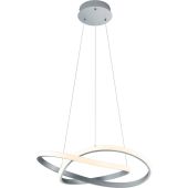 Trio Course R32051107 stalen hanglamp