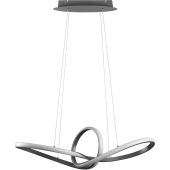Hanglamp Sansa staal 80cm