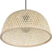 Casalum Laurent R36091032 gevlochten bamboe hanglamp