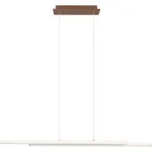 Reality Odio R37882176 warm grijs met koffiekleurige hanglamp