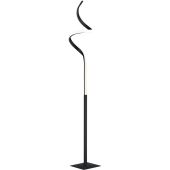 Trio Course R42051132 zwarte vloerlamp
