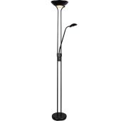 Uplighter Spock zwart 180cm