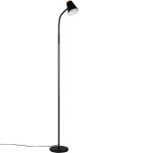 Reality Pongo R45831102 zwart kunststof vloerlamp