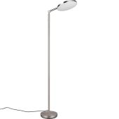 Trio Mondello R47901107 staal kleurige vloerlamp
