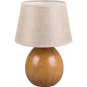 Trio Luxor R50631035 hout kleurige tafellamp