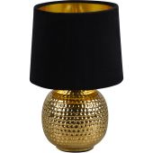 Trio Sophia R50821002 zwart fluwelen tafellampje